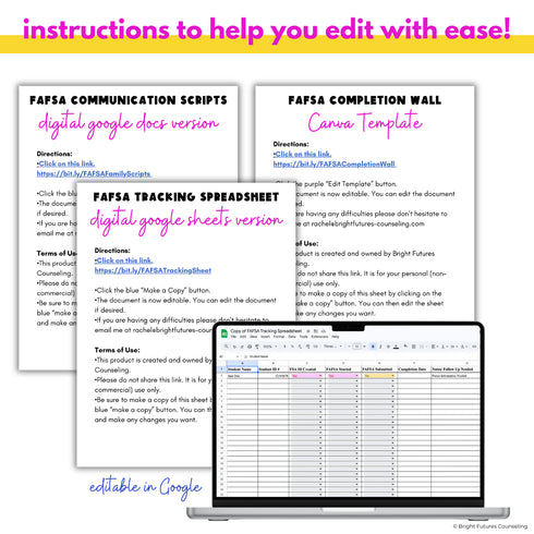 FAFSA & Financial Aid Toolkit for High School Counseling - FAFSA Application