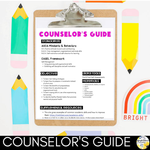 Study Skills Small Group | Test Taking, Executive Functioning & Managing Anxiety