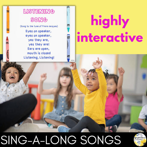 Active Listening Counseling Guidance Lesson and Activities for Primary Students