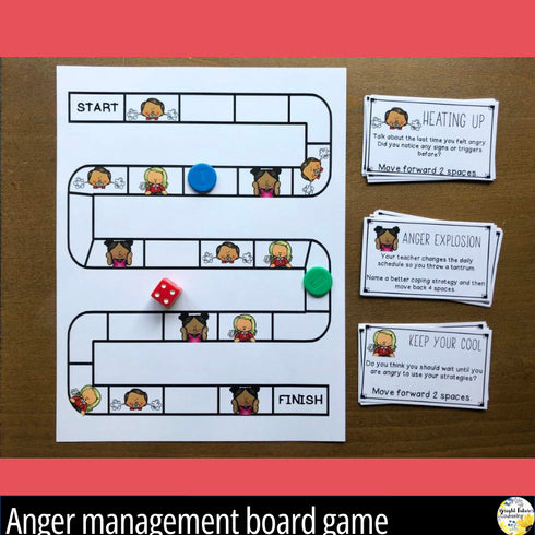 Anger Management Board Game with Digital Version