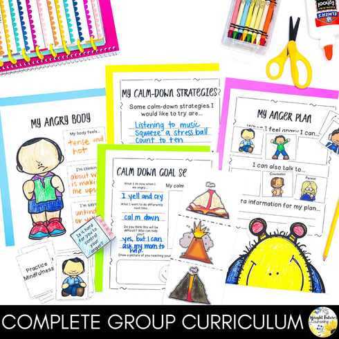 Anger Management, Emotional Regulation & Overcoming Frustration Counseling Group