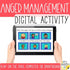 Anger Management Digital Activity with Editable Google & Boom Cards Version