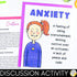 Anxiety Management and Coping Skills SEL Classroom Lesson for School Counseling