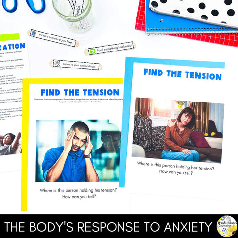Middle School Anxiety and Test Anxiety Counseling Group | Anxiety Coping Skills
