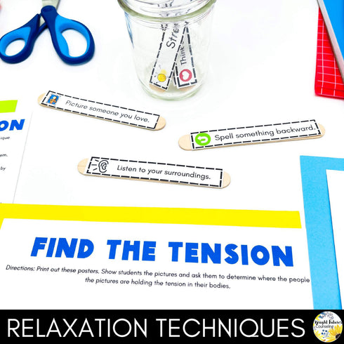 Middle School Anxiety and Test Anxiety Counseling Group | Anxiety Coping Skills