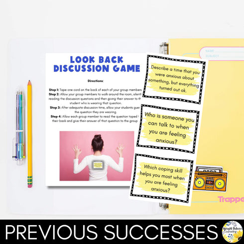 Middle School Anxiety and Test Anxiety Counseling Group | Anxiety Coping Skills