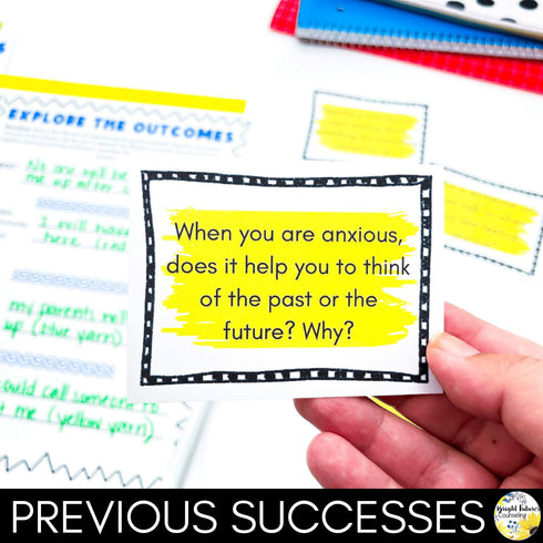 Middle School Anxiety and Test Anxiety Counseling Group | Anxiety Coping Skills