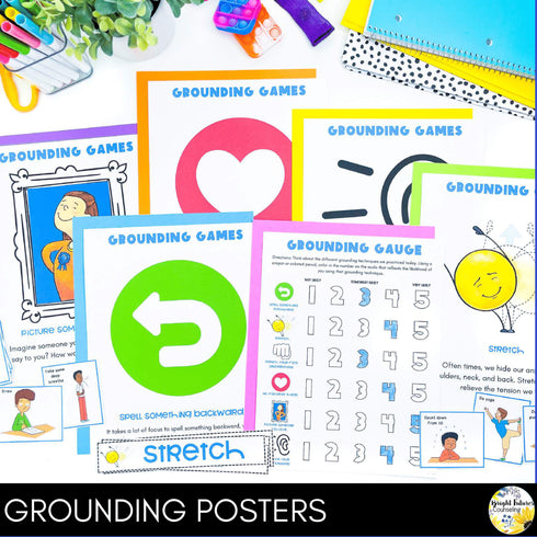 Anxiety School Counseling Small Group ASCA & CASEL Aligned Stress Fear & Anxiety