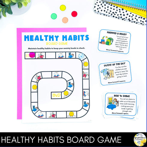 Anxiety School Counseling Small Group ASCA & CASEL Aligned Stress Fear & Anxiety