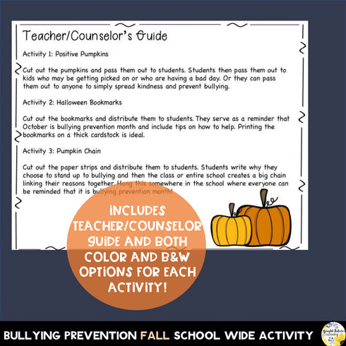 Bullying Prevention BUNDLE - Anti-Bullying Lessons, Activities, and Games