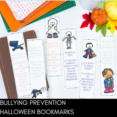 Bullying Prevention School Wide Activities - Fall and Halloween Activities