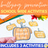 Bullying Prevention School Wide Activities - Fall and Halloween Activities