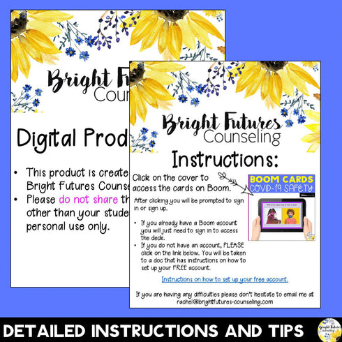 Social Distancing Greetings and Appropriate Mask Wearing Boom Cards COVID Safety