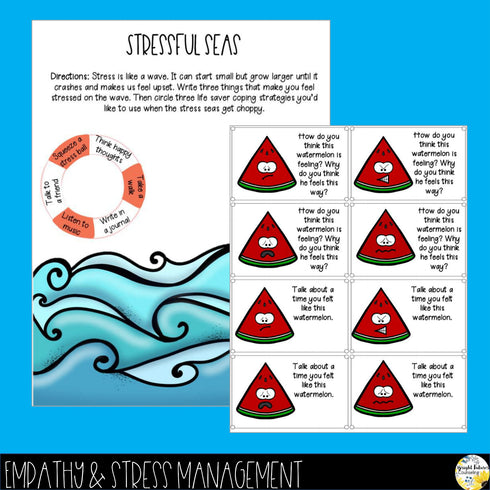 Countdown to Summer Break - End of the Year Counseling SEL Summer Activity Pack