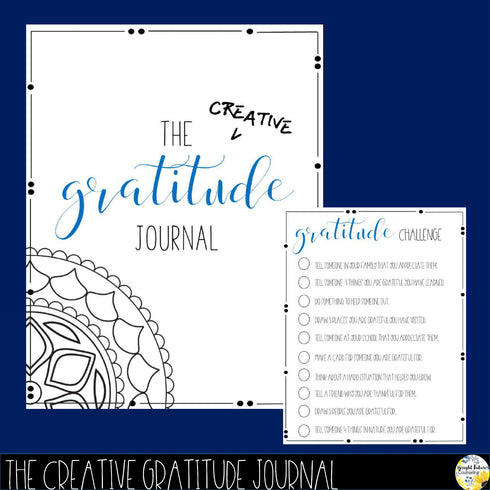 Creative Gratitude Journal: Teaching Thankfulness & Showing Gratitude Year-Round