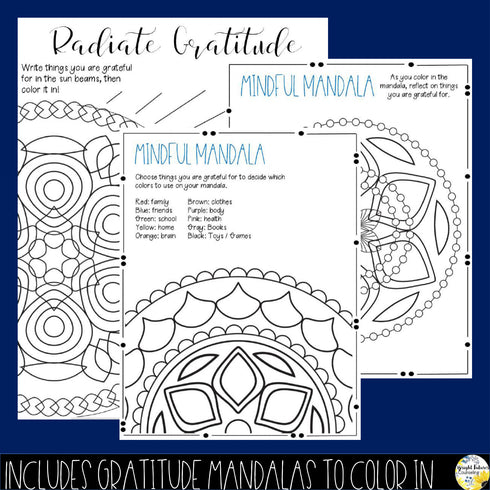 Creative Gratitude Journal: Teaching Thankfulness & Showing Gratitude Year-Round