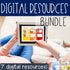 Digital Resource Bundle - Editable, Paperless, No-Prep, Counseling Resources