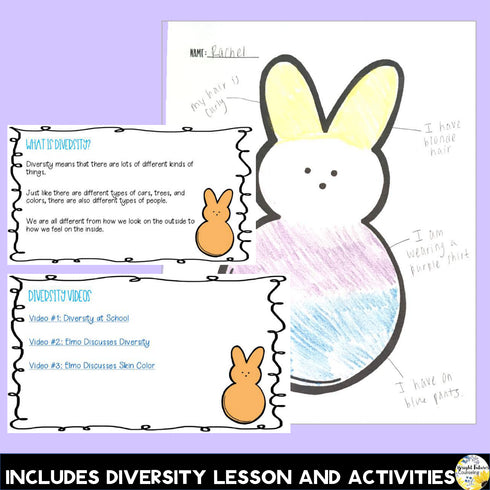 Easter Counseling Activities Bundle - School Counseling Easter Activities