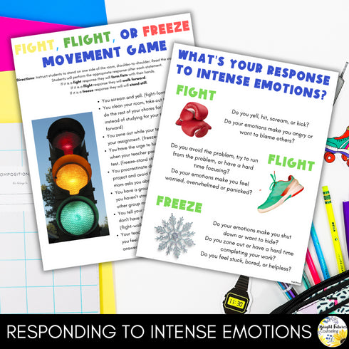 Emotional Regulation & Management Strategies for Middle School Counseling Group