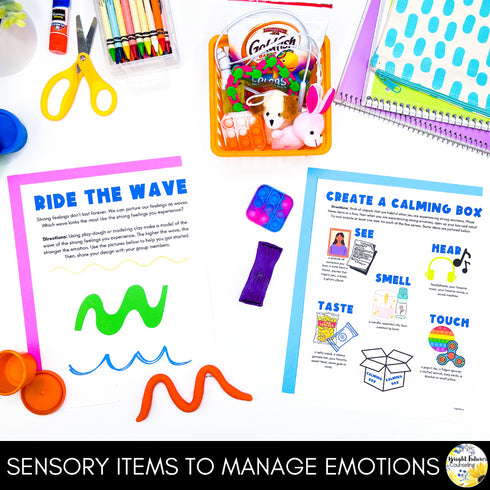 Emotional Regulation & Management Strategies for Middle School Counseling Group