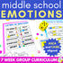 Emotional Regulation & Management Strategies for Middle School Counseling Group