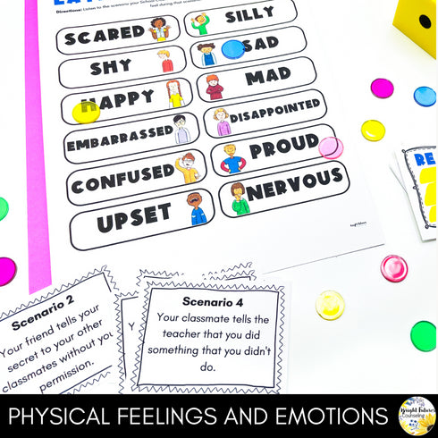 Emotional Regulation & Management Strategies for Middle School Counseling Group