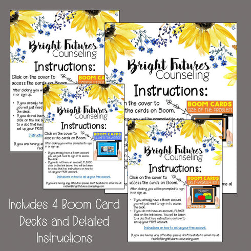 Fall and Halloween Boom Cards Bundle - Digital SEL Counseling Games
