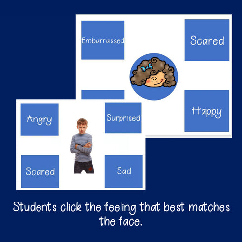 Feelings Recognition Digital Game - School Counseling Game