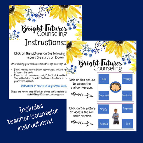 Feelings Recognition Digital Game - School Counseling Game