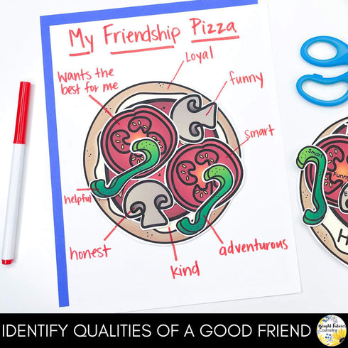 Friendship Activity SEL Craft - Social Emotional Learning Friendship Activities