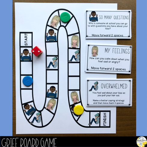 Grief Board Game with Print and Digital Version