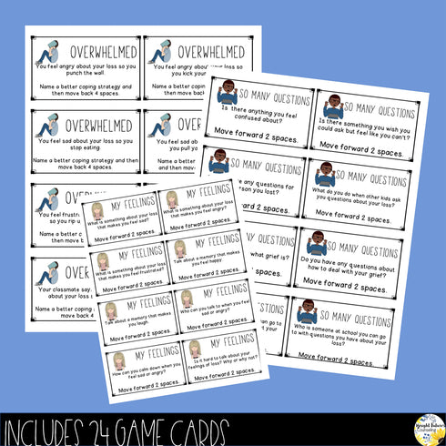 Grief Board Game with Print and Digital Version