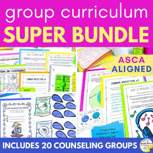School Counseling Curriculum: 20 Research-based and Ready to Use Small Groups