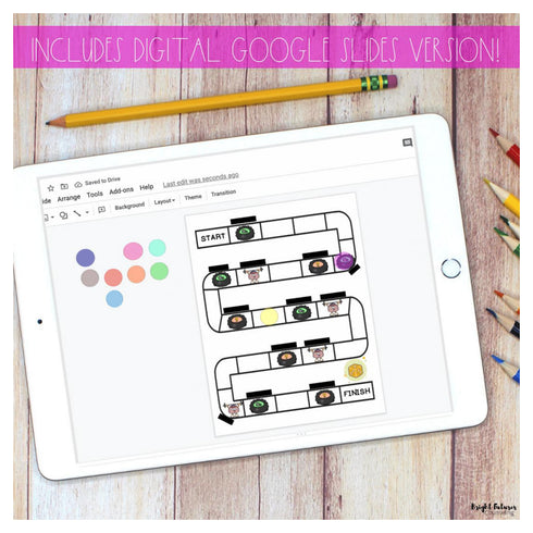 Growth vs. Fixed Mindset and the Power of "Yet" School Counseling Board Game