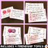 Healthy vs. Unhealthy Friendships and Relationships Valentine's Discussion Cards