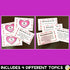 Friendships Discussion Cards - Healthy vs. Unhealthy Valentine's Day Cards
