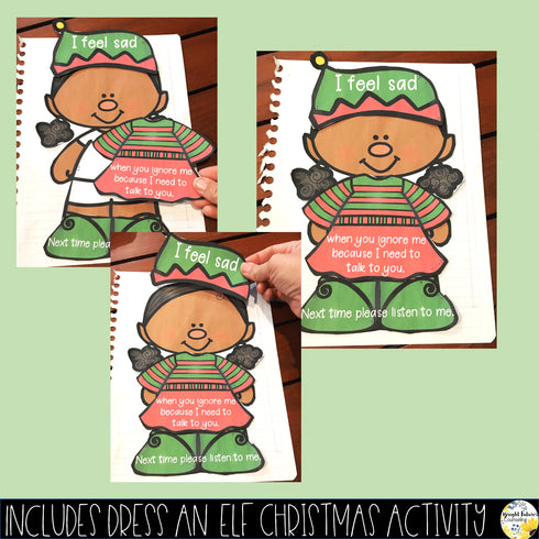 I-Statements School Counseling Social Skills BUNDLE