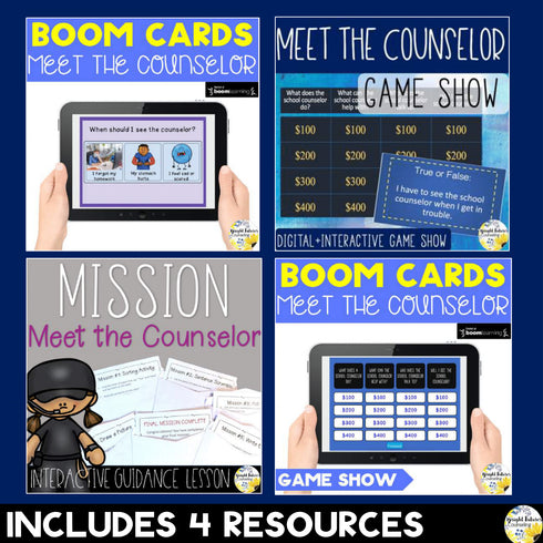 Meet The Counselor Activity Bundle - School Counselor Introduction Bundle