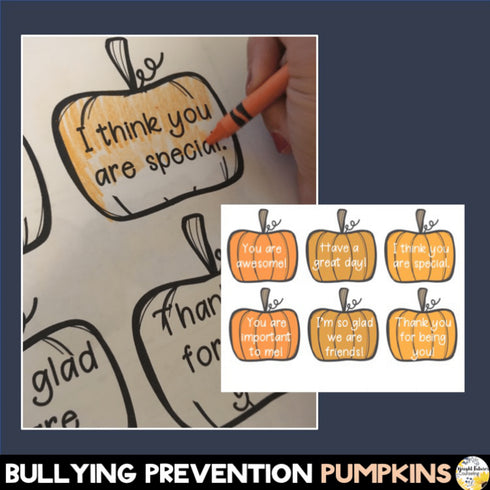 October Counseling Bundle - Bullying Prevention Month + Fall Coping Strategies