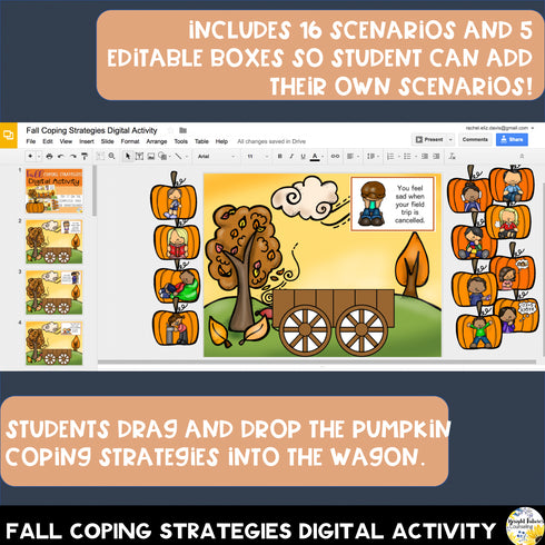 October Counseling Bundle - Bullying Prevention Month + Fall Coping Strategies