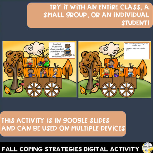 October Counseling Bundle - Bullying Prevention Month + Fall Coping Strategies