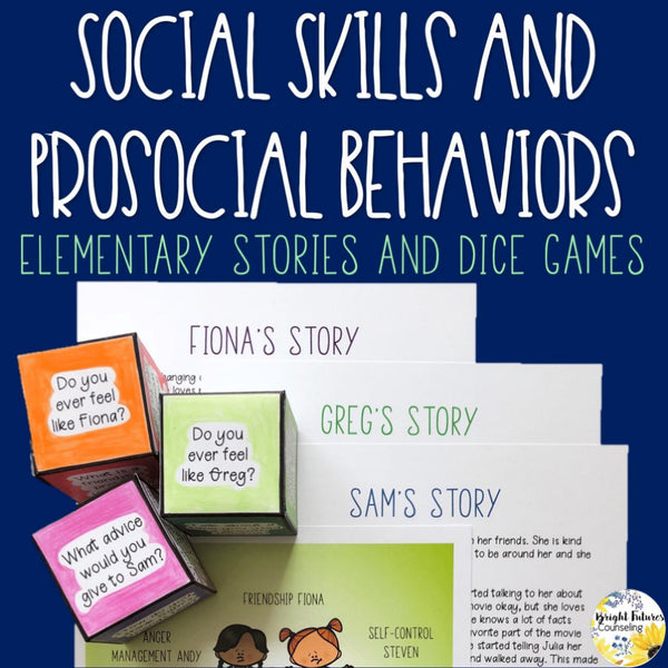 Prosocial Behaviors and Social Stories Counseling Social Skills Activity