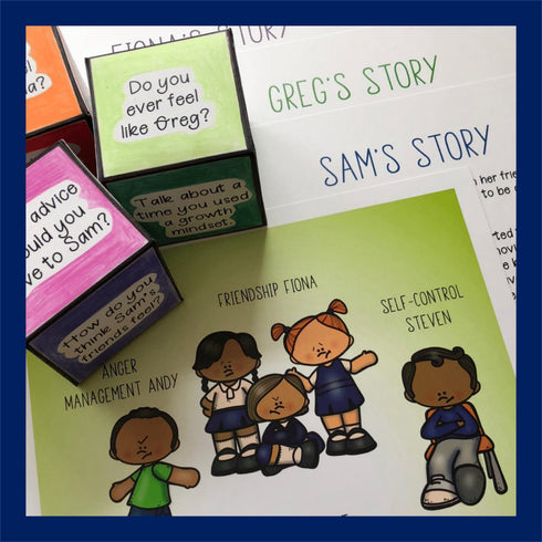 Prosocial Behaviors and Social Stories Counseling Social Skills Activity