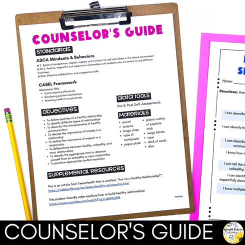 Relationship Skills Middle School Counseling Group | Build Healthy Relationships