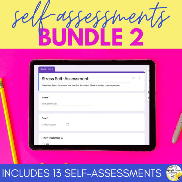 School Counseling Self-Assessment Bundle 2