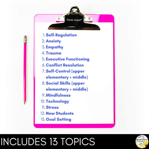 School Counseling Self-Assessment Bundle 2