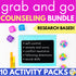 Grab-And-Go Research-Based School Counseling Lessons, Games, & Activities BUNDLE