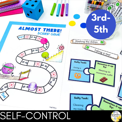 Grab-And-Go Research-Based School Counseling Lessons, Games, & Activities BUNDLE