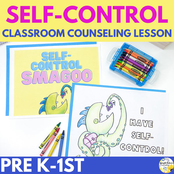 Self-Control School Counseling Guidance Lesson for Primary Students