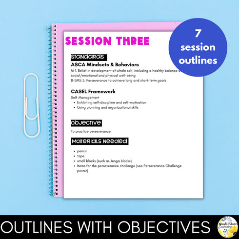 Self-Management and Responsibility Counseling Group for Middle School